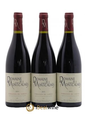 Terrasses du Larzac Domaine de Montcalmès Frédéric Pourtalié  2015 - Lot de 3 Bouteilles