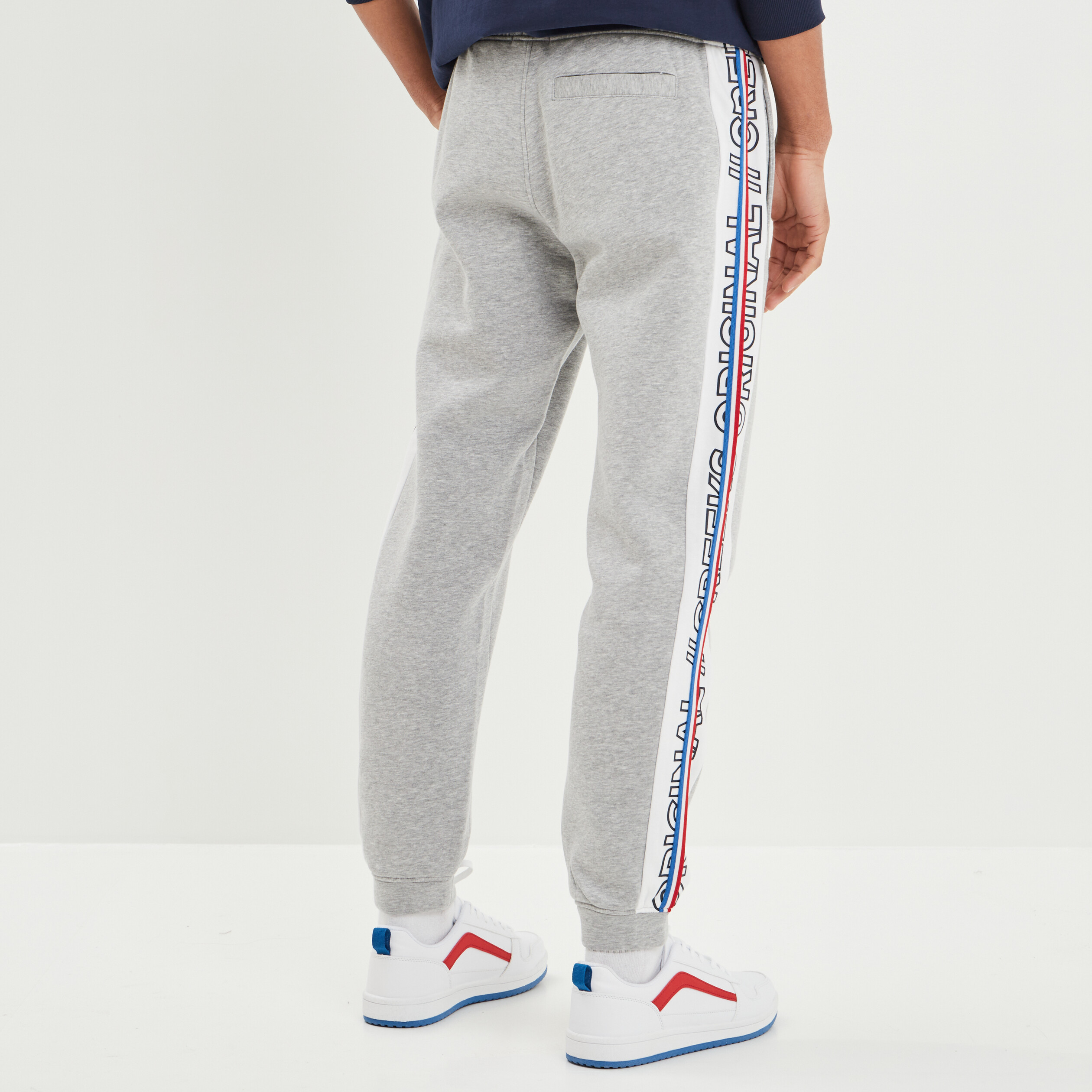 Pantalon de jogging straight gris clair homme | La Halle