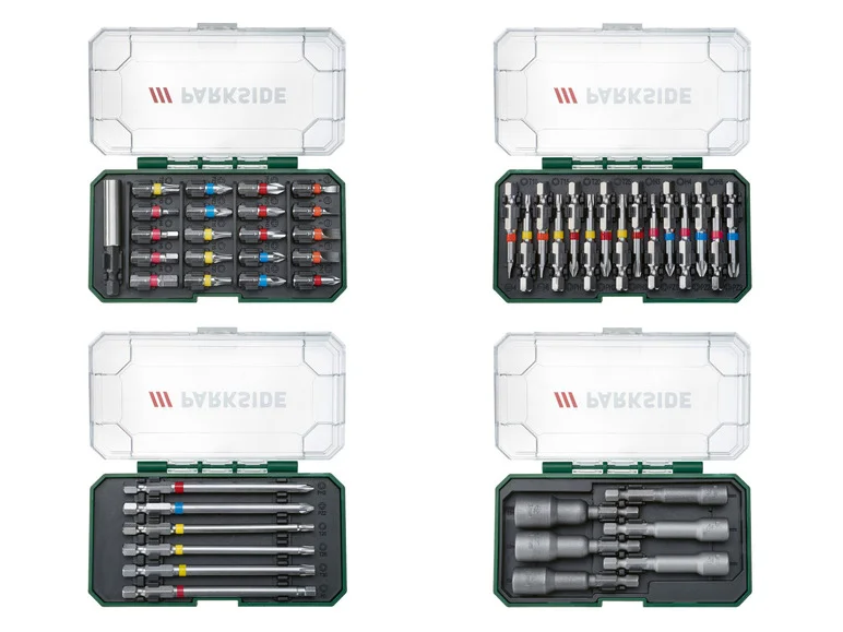 Conjunto de bits de soquete lubrificados PARKSIDE®