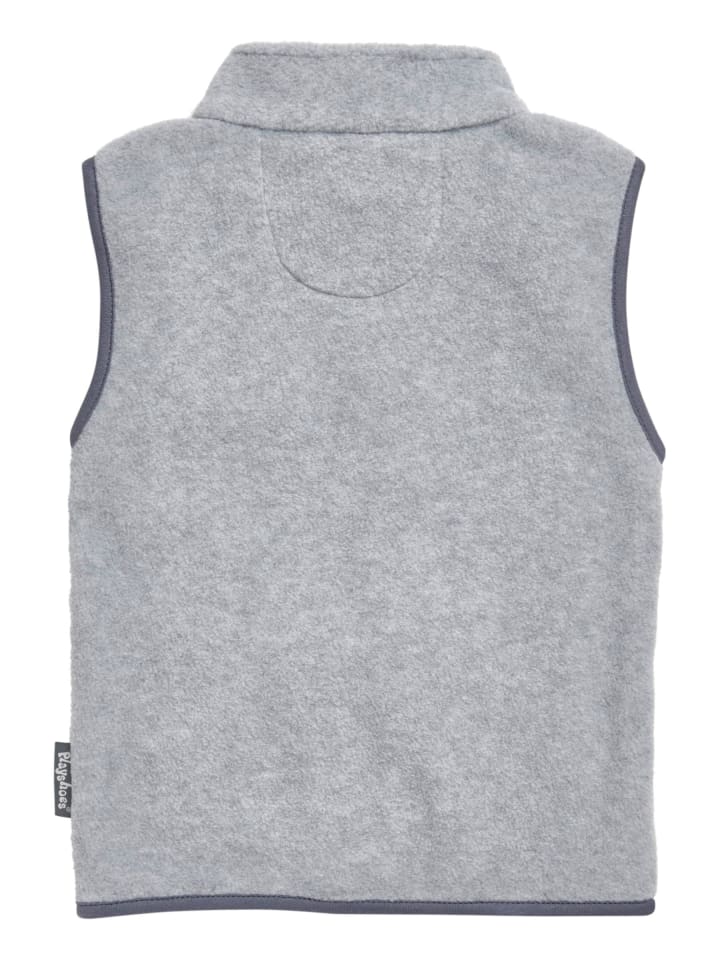 Playshoes Fleece-Weste in Grau/Melange günstig kaufen
