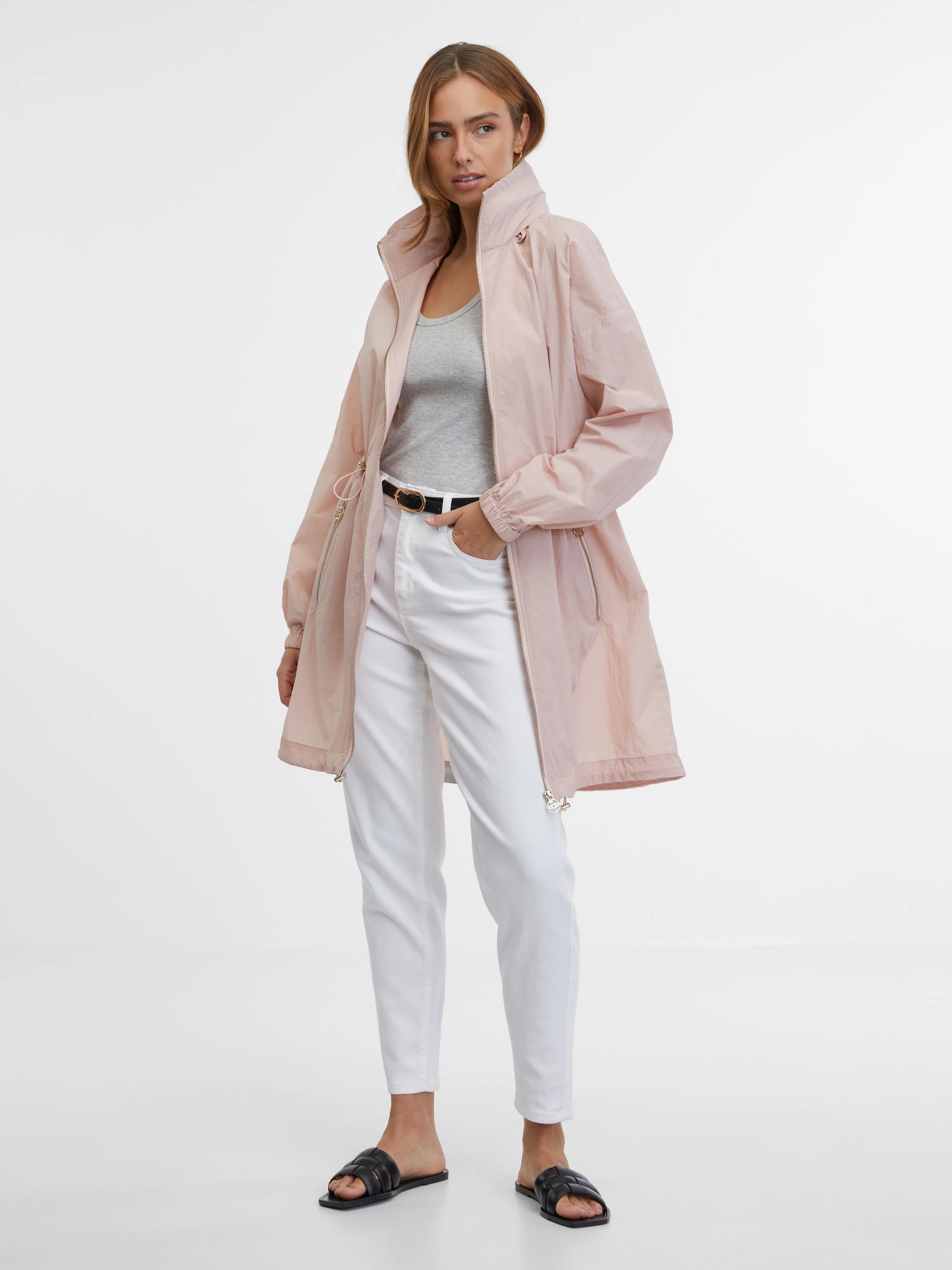 Hellrosa Damenparka ORSAY