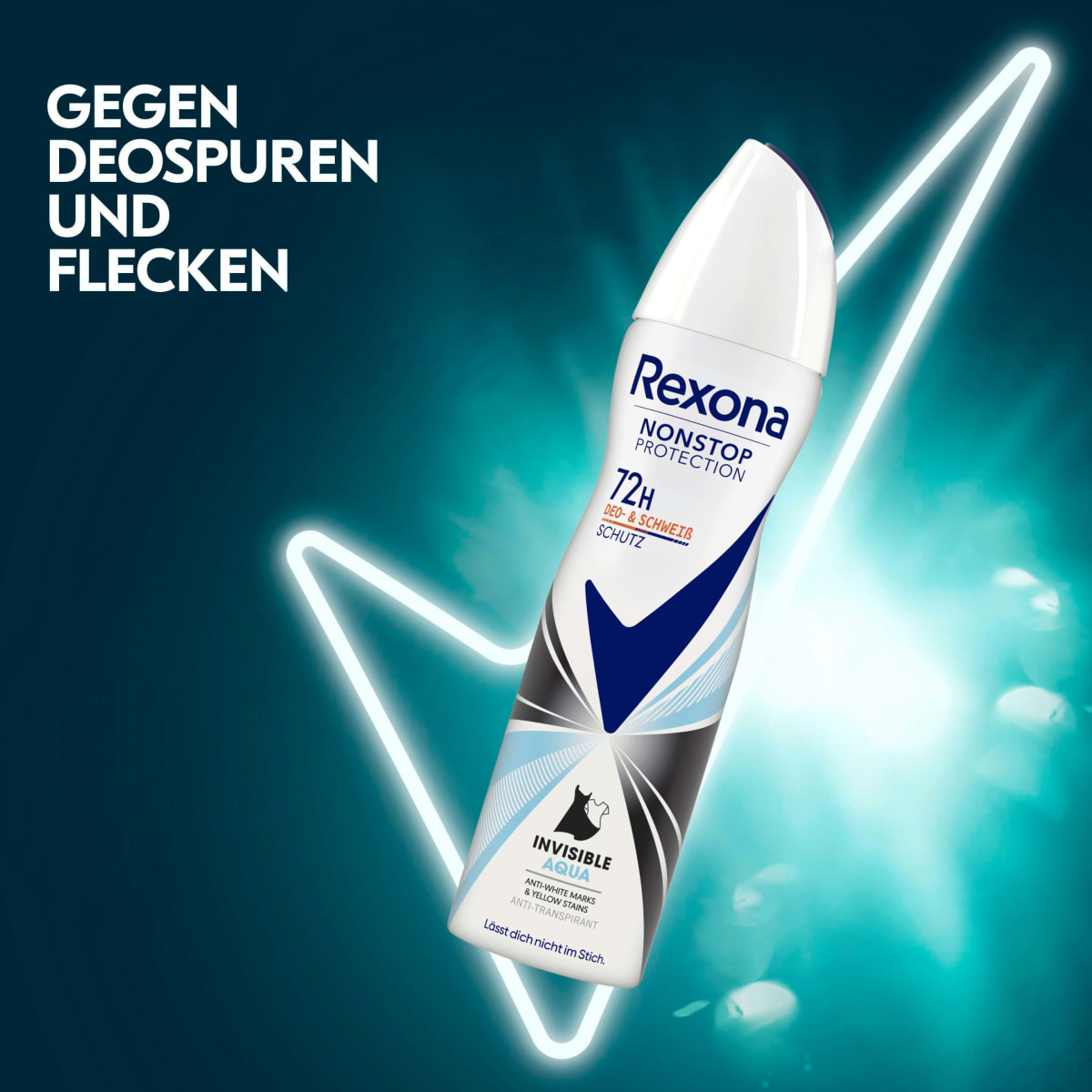 Antitranspirant Deospray Nonstop Protection Invisible Aqua, 150 ml