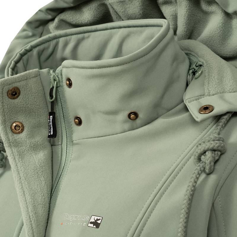 DEPROC active TWIN PEAK II Softshelljacke Damen