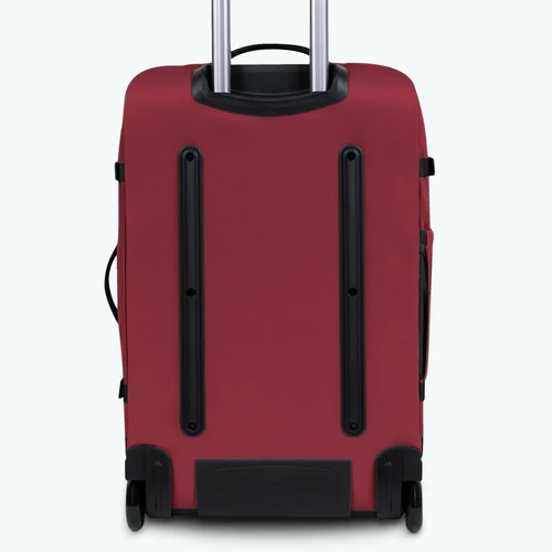 Sibiu medium 2-wheel soft suitcase, burgundy