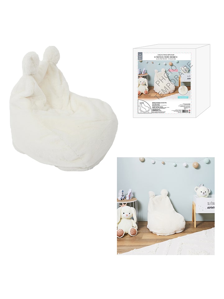 The Home Deco Kids Kindersitzsack in Weiß - (B)40 x (H)54 x (T)50 cm günstig kaufen onesize