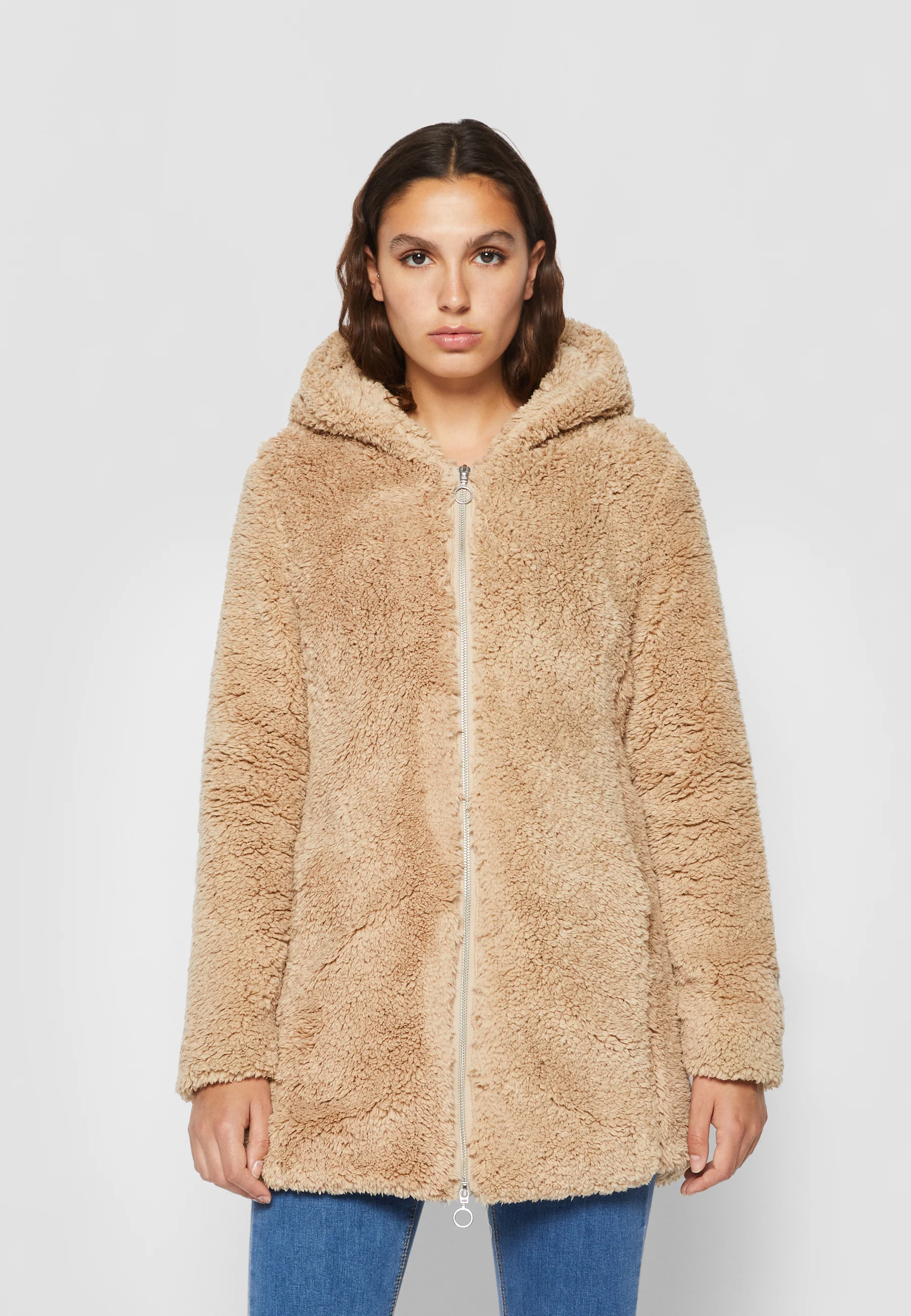 Chaqueta de sherpa para mujer Urban Classics - Abrigo de invierno