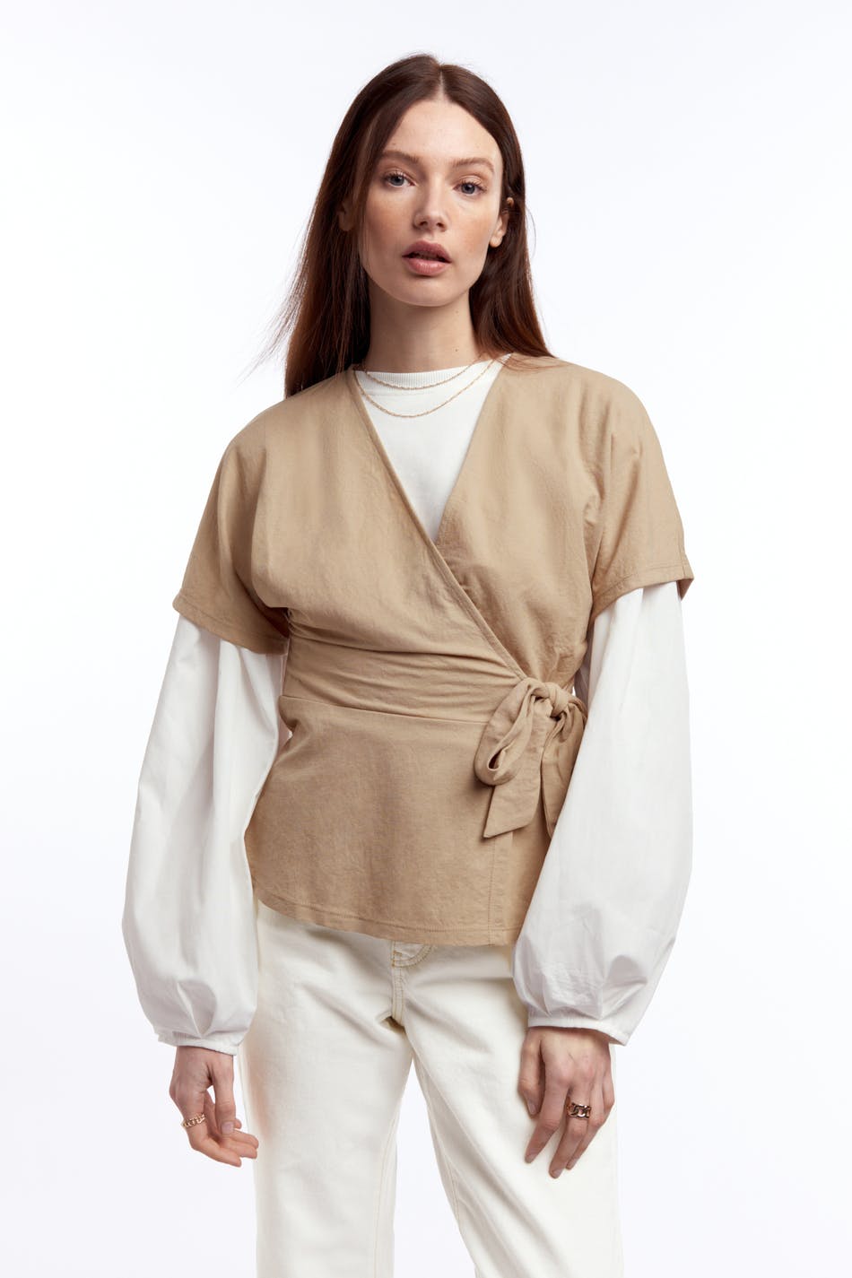 Wanja wrap top