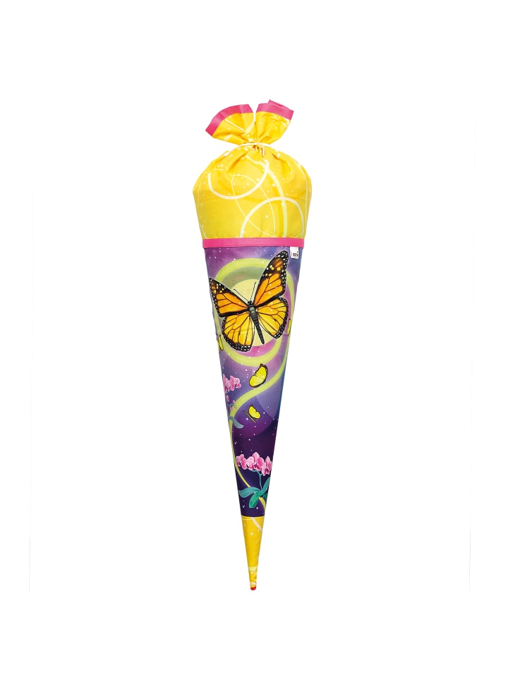 ROTH Stoffschultüte Stoffwunder Schmetterling 70 cm mit Rohling in Bunt günstig kaufen onesize