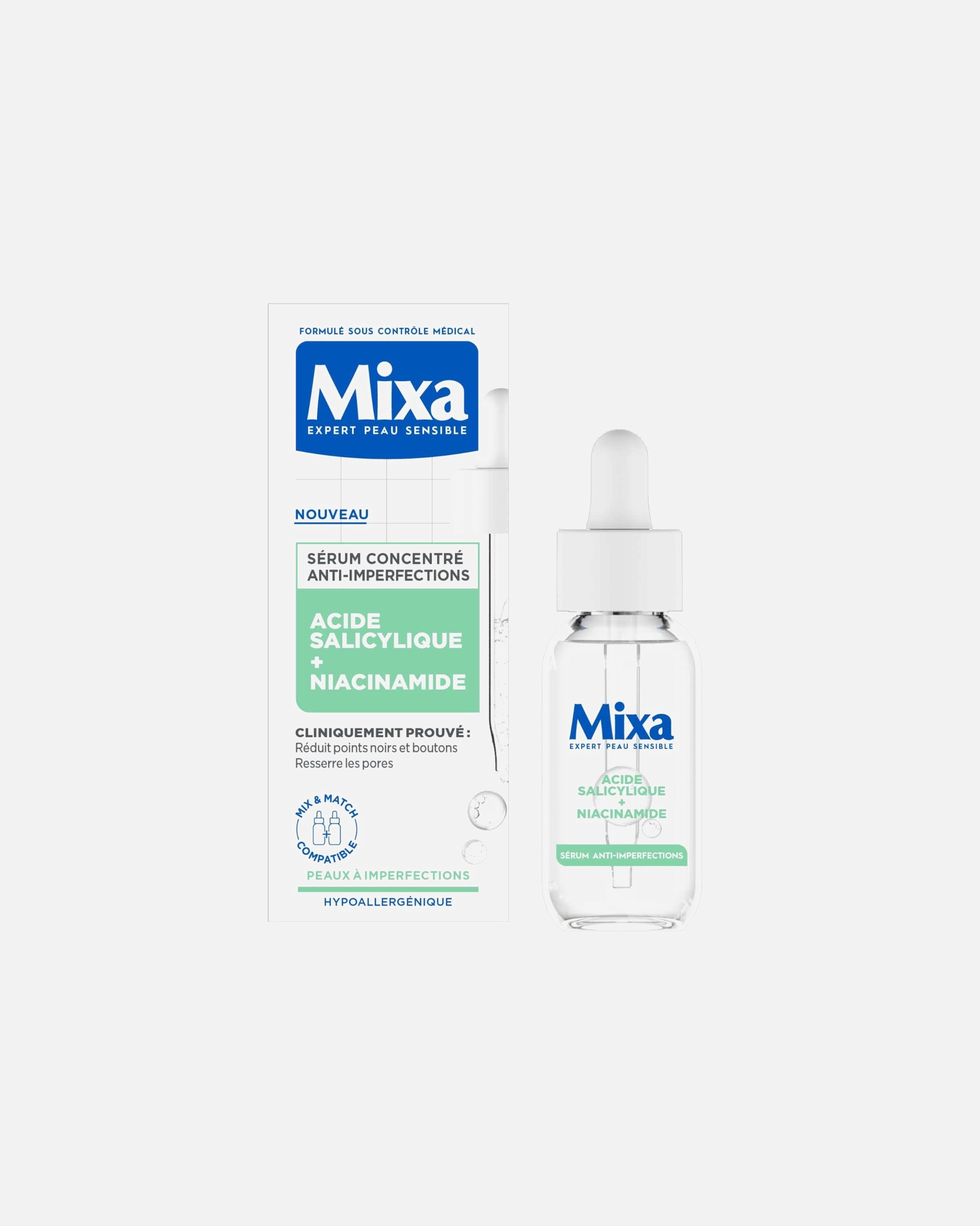Mixa Koncentrované sérum proti nedokonalostiam pleti