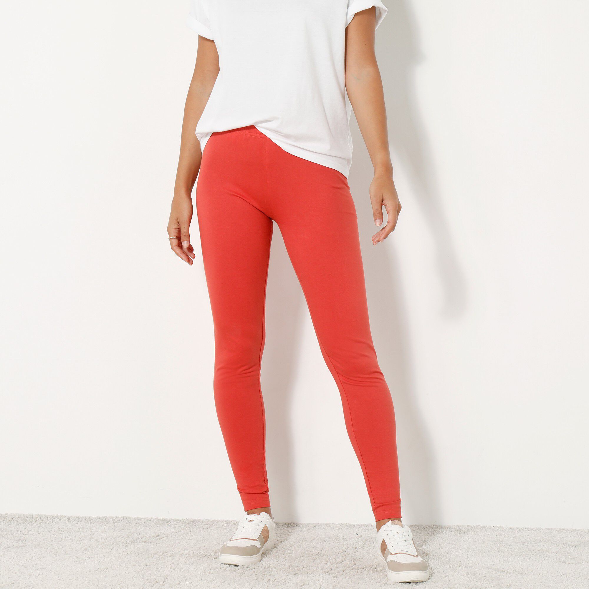 Legging uni, coton biologique