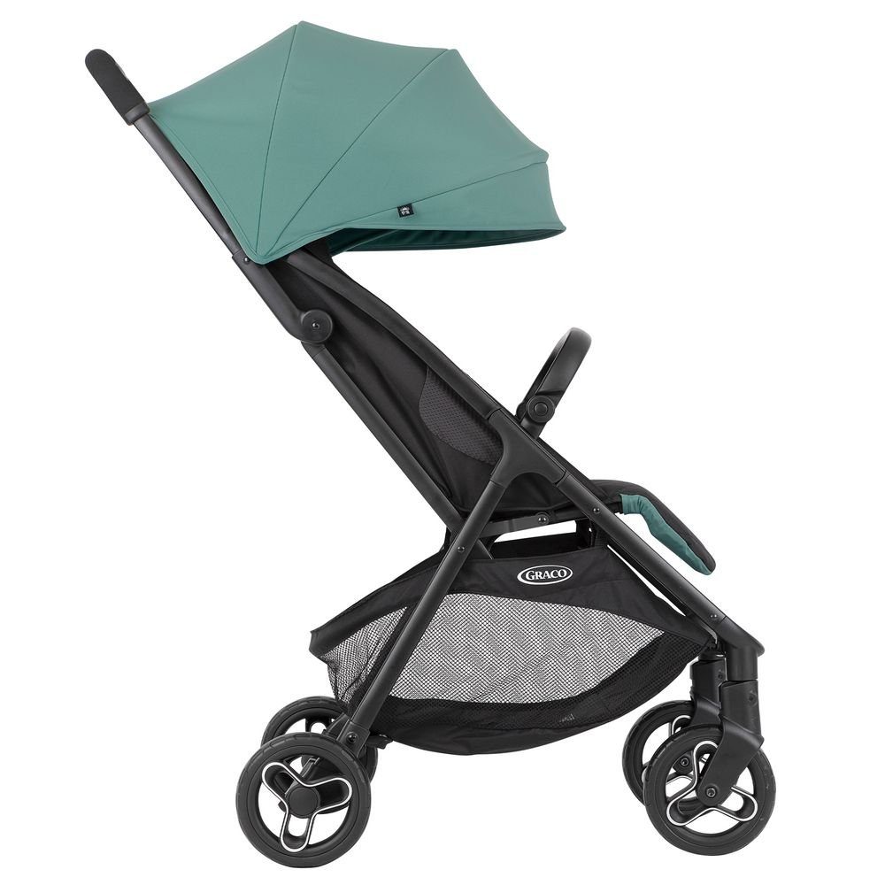 Graco Kinder-Buggy Myavo - Mint, Sportwagen mit Liegefunktion, Regenschutz nur 5,8 kg bis 22 kg faltbar