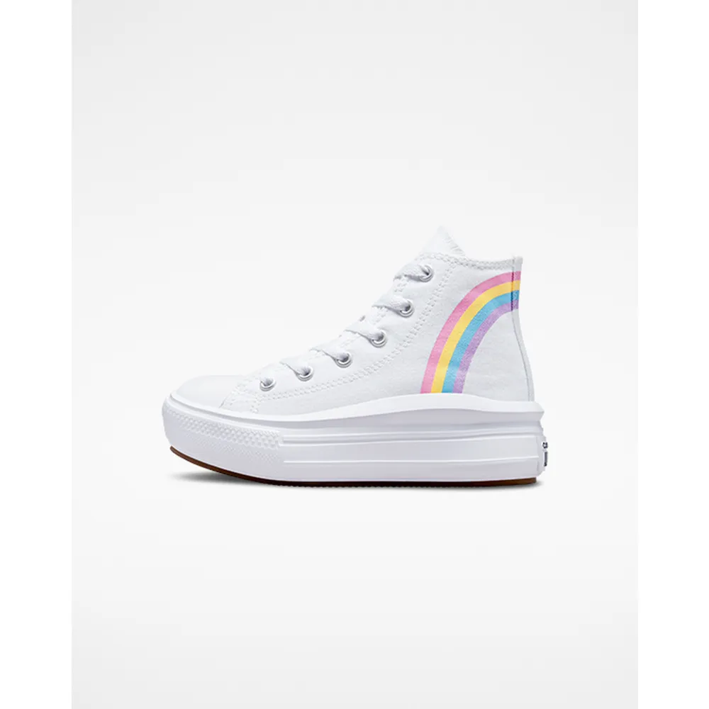 Converse Chuck Taylor All Star Rainbow A04345C / weiss