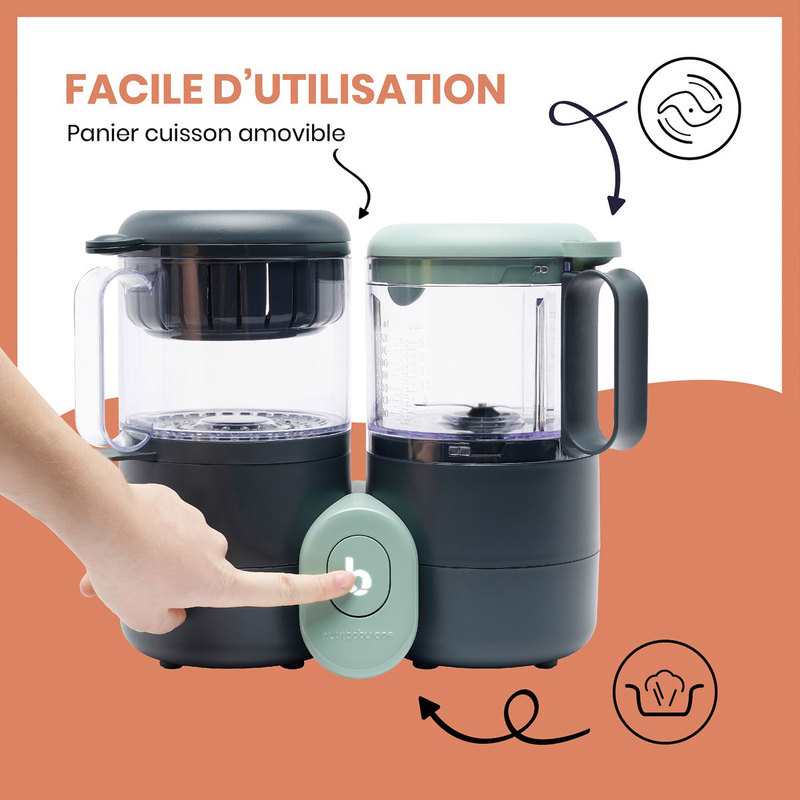 Robot cuiseur vapeur Nutribaby One Babymoov