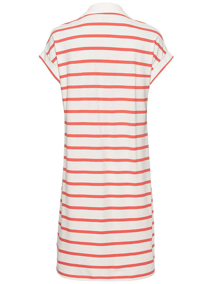 Camel Active Kleid in Weiß/ Pink günstig kaufen