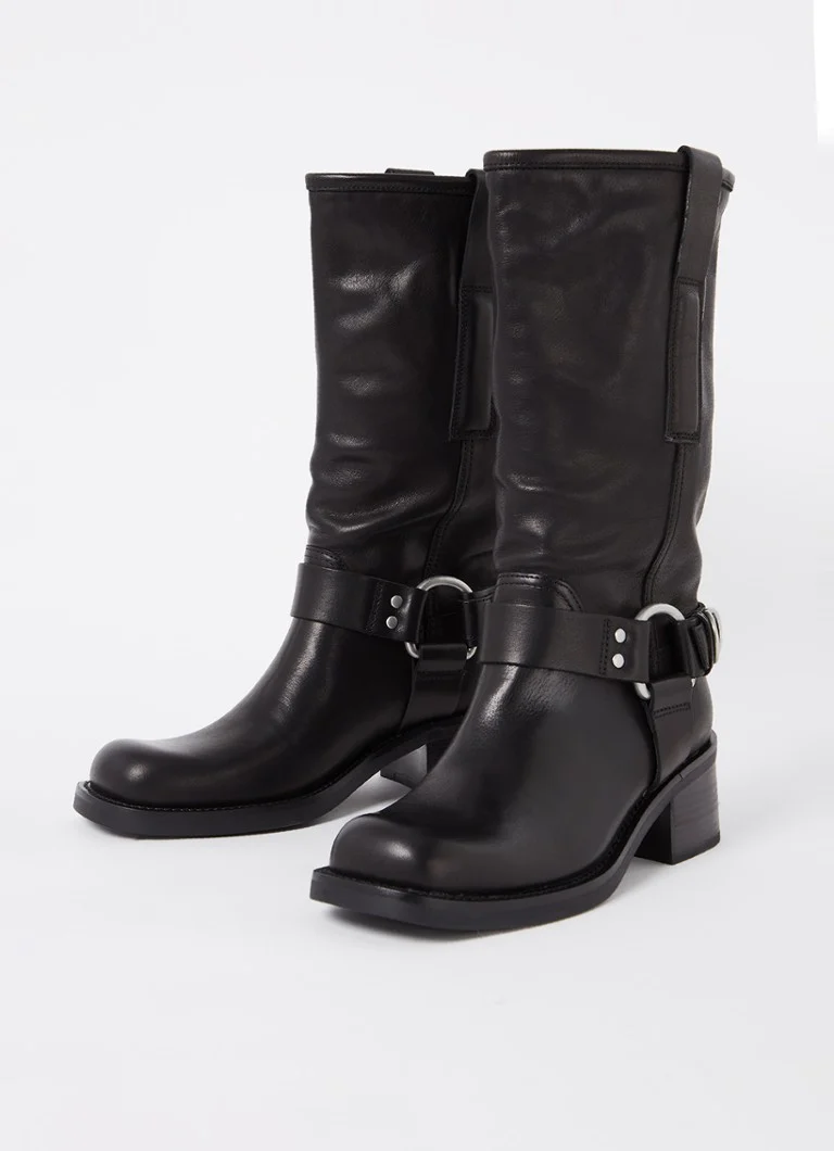 Ghete de motociclist din piele Vagabond Shoemakers Nour