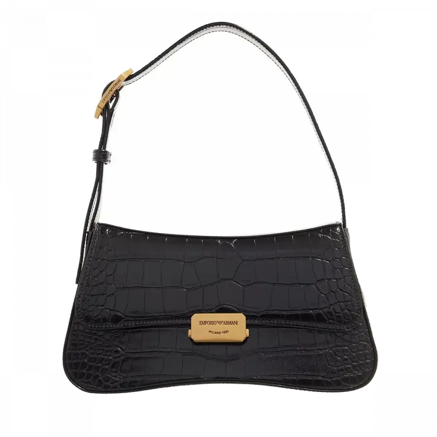 Emporio Armani - Emporio Armani Shoulder Bags Polyester Black - schwarz