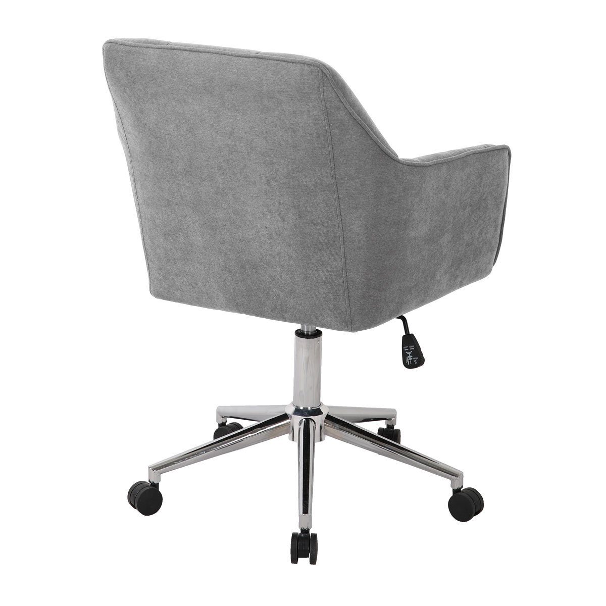 SVITA Schreibtischstuhl JAKE (1 St), stufenlos höhenverstellbar, pflegeleicht, elegant, Rollen, Beige