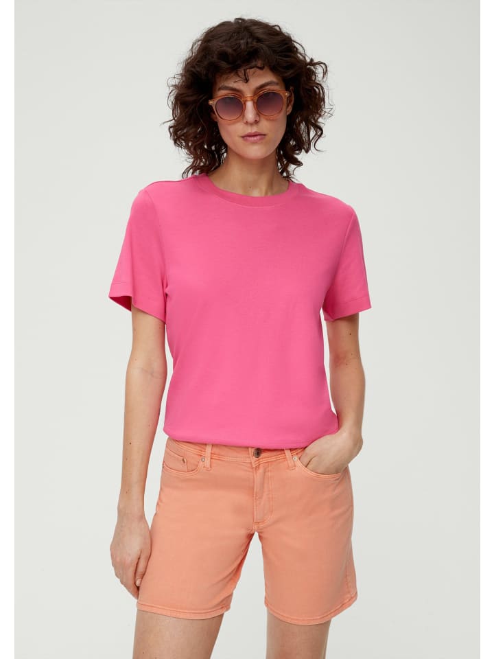 s.Oliver Jeans-Hose kurz in Orange günstig kaufen