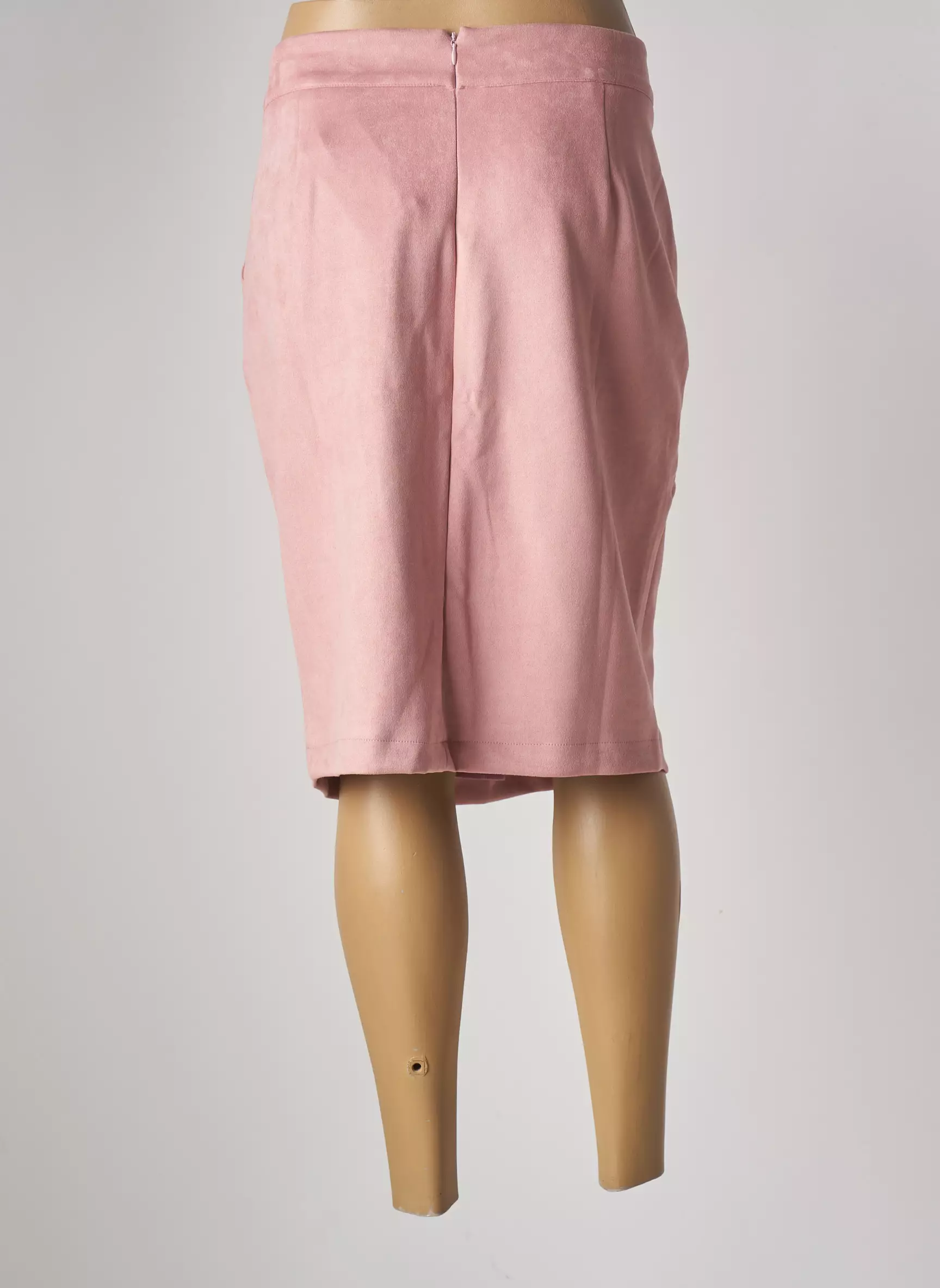 Multiples Jupes Mi Longues Femme couleur rose