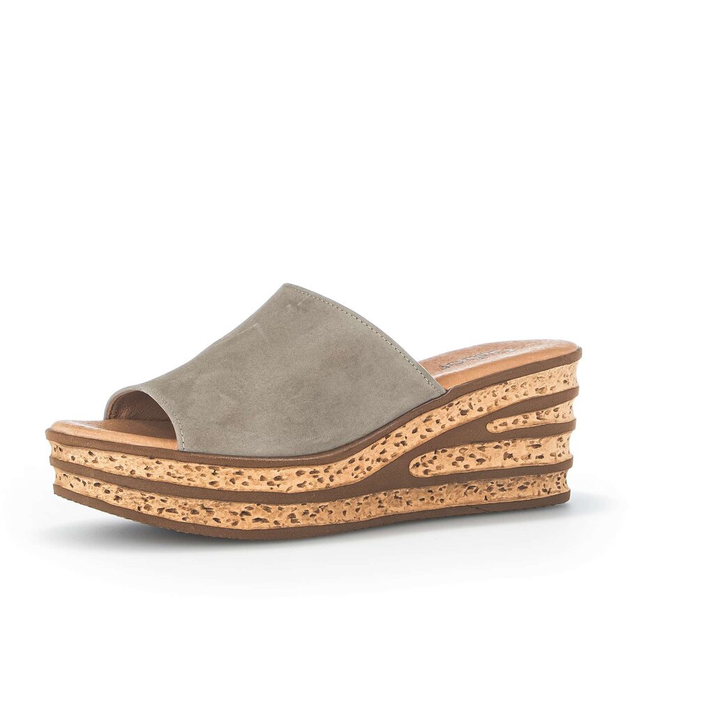 Gabor fashion Pantolette grün