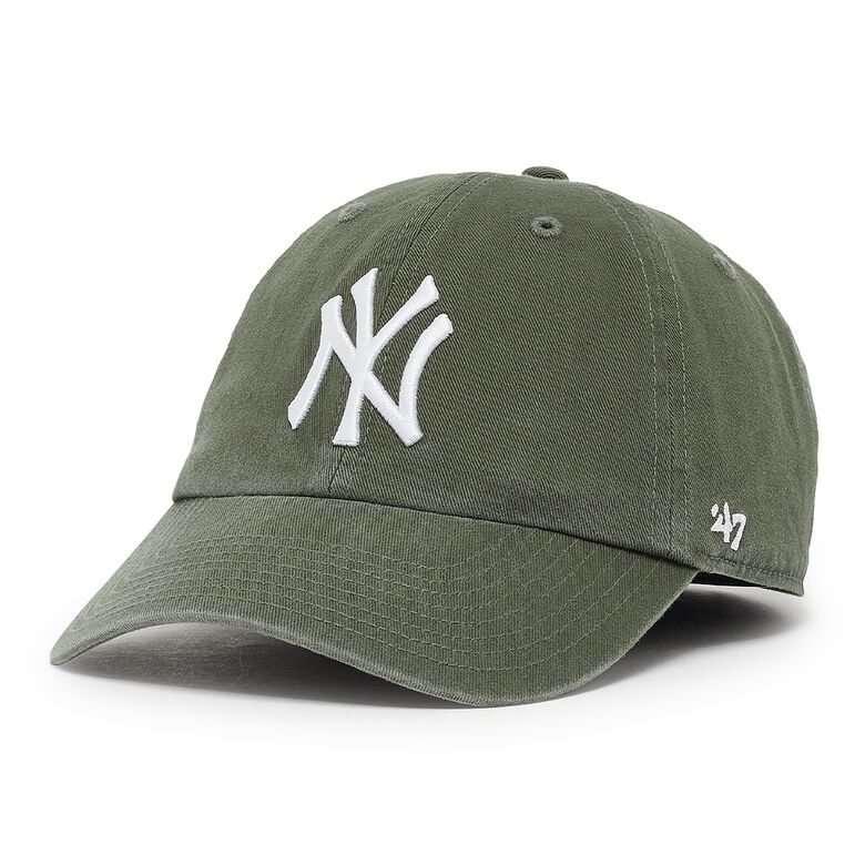 47 Brand MLB New York Yankees '47 Clean Up Cap washed green