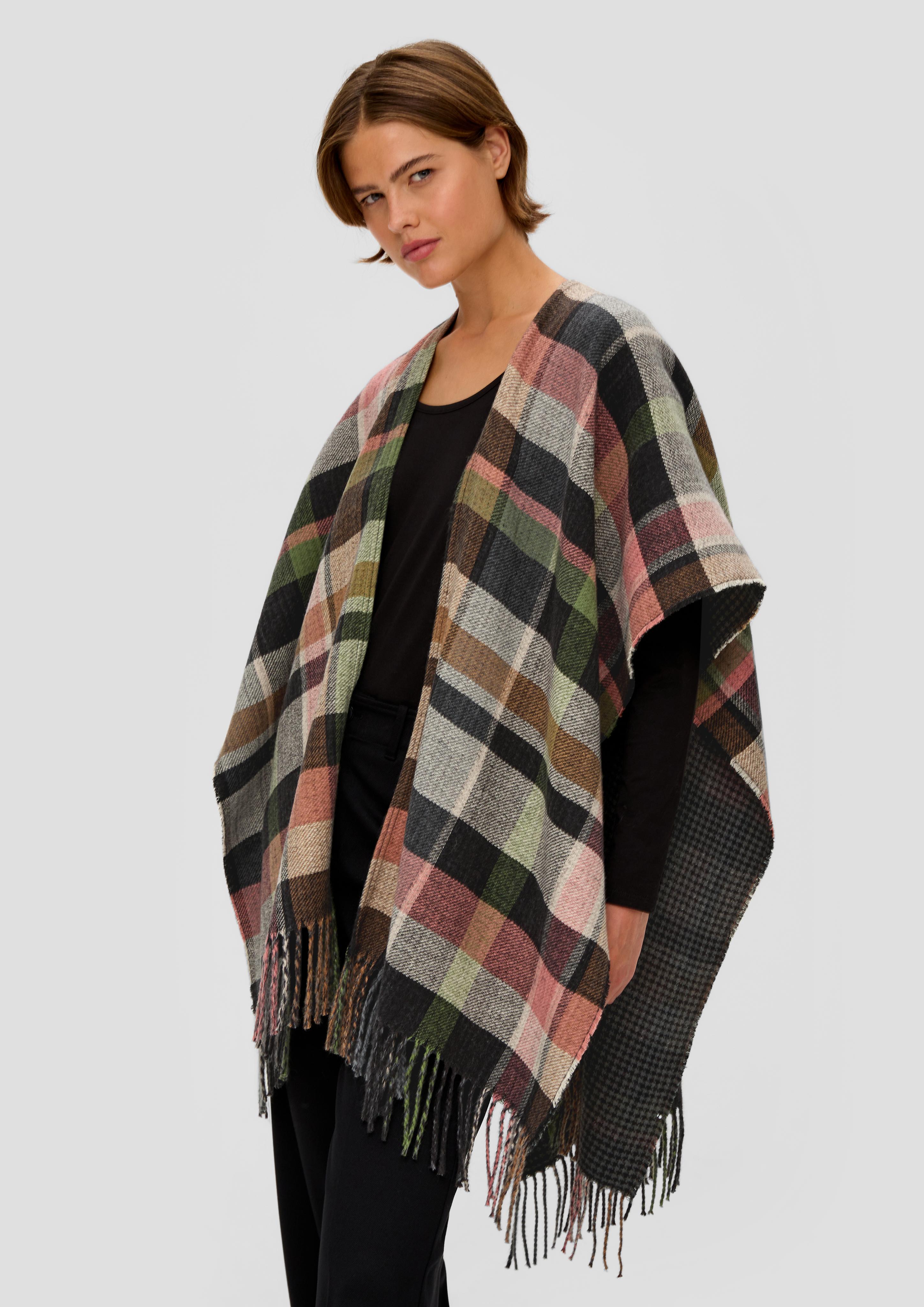 Poncho aus Baumwollmix  2136531-99N1