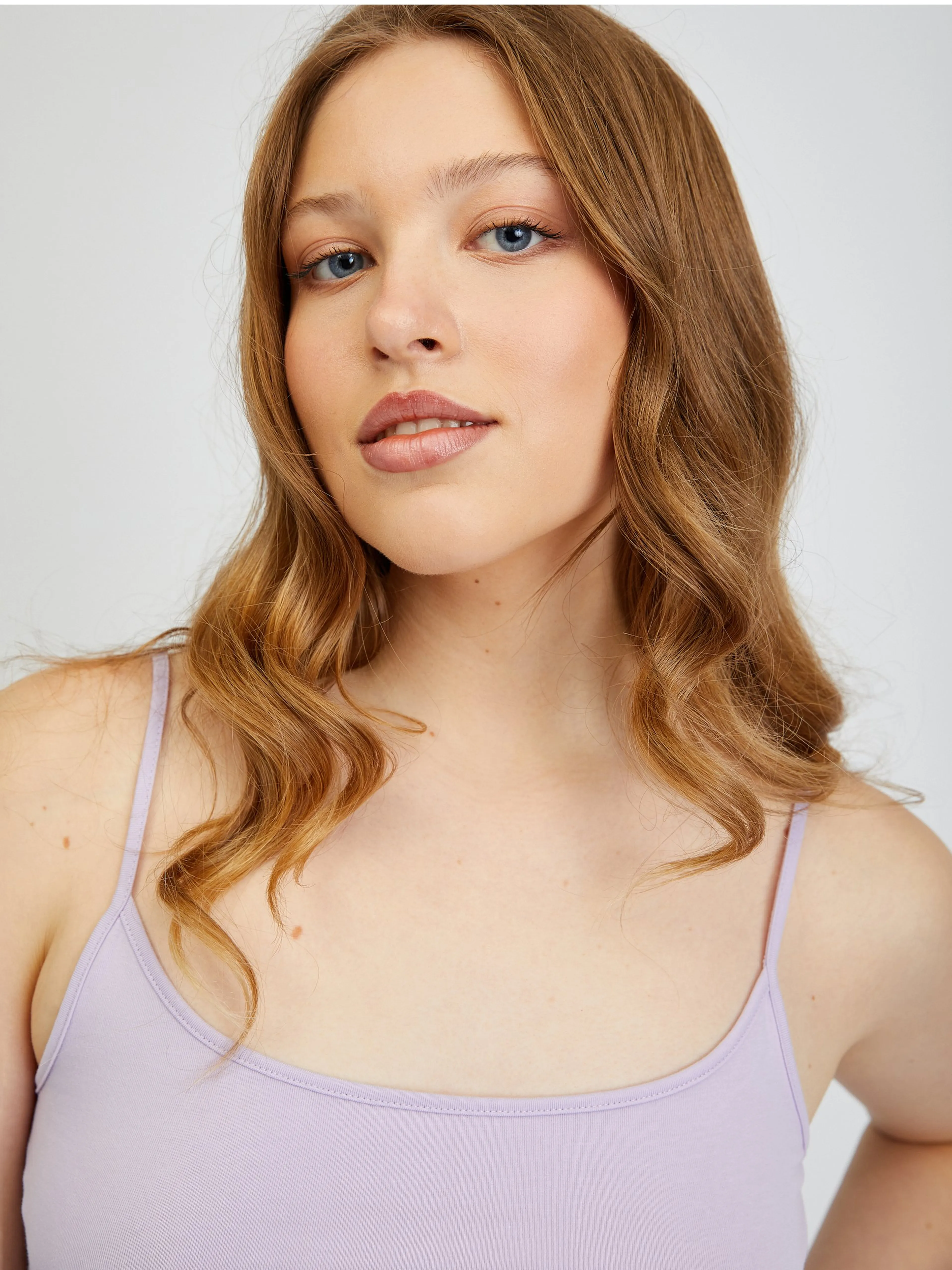 Hellviolettes Damen-Tank-Top ORSAY
