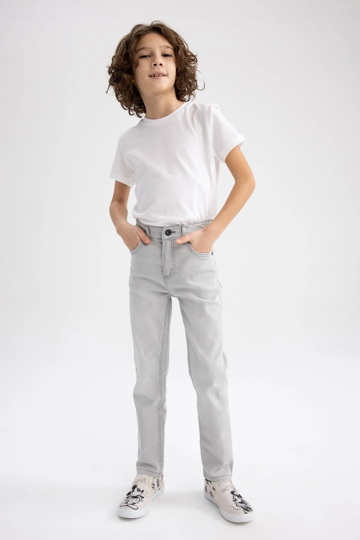 DeFacto  Slim-Fit-Jeanshose für Jungen Z1694a623sp