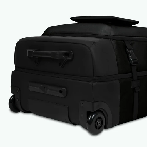 Berlin large 2-wheel soft suitcase, black