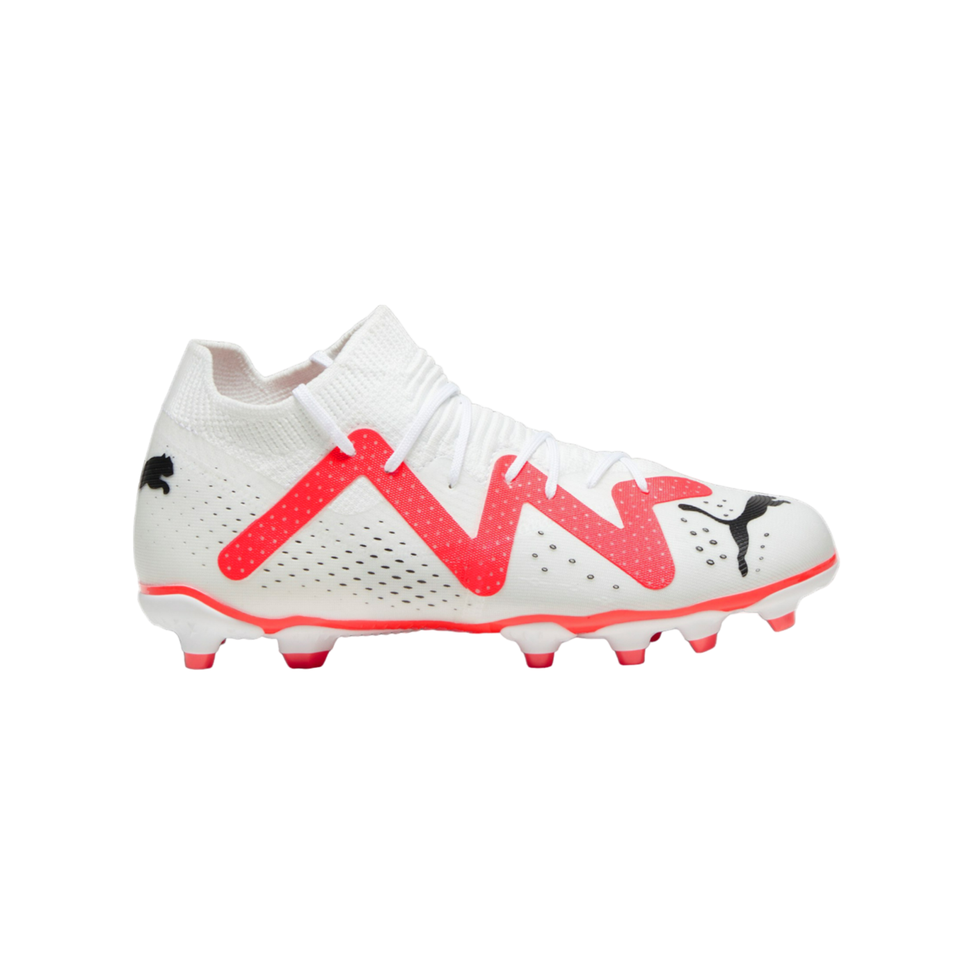 PUMA FUTURE Match FG/AG Jr Kids Weiss Schwarz F01