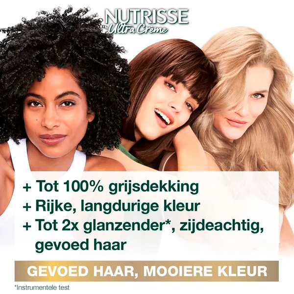 Tintura permanente per capelli Garnier Nutrisse Ultra Crème 4 Castano Medio