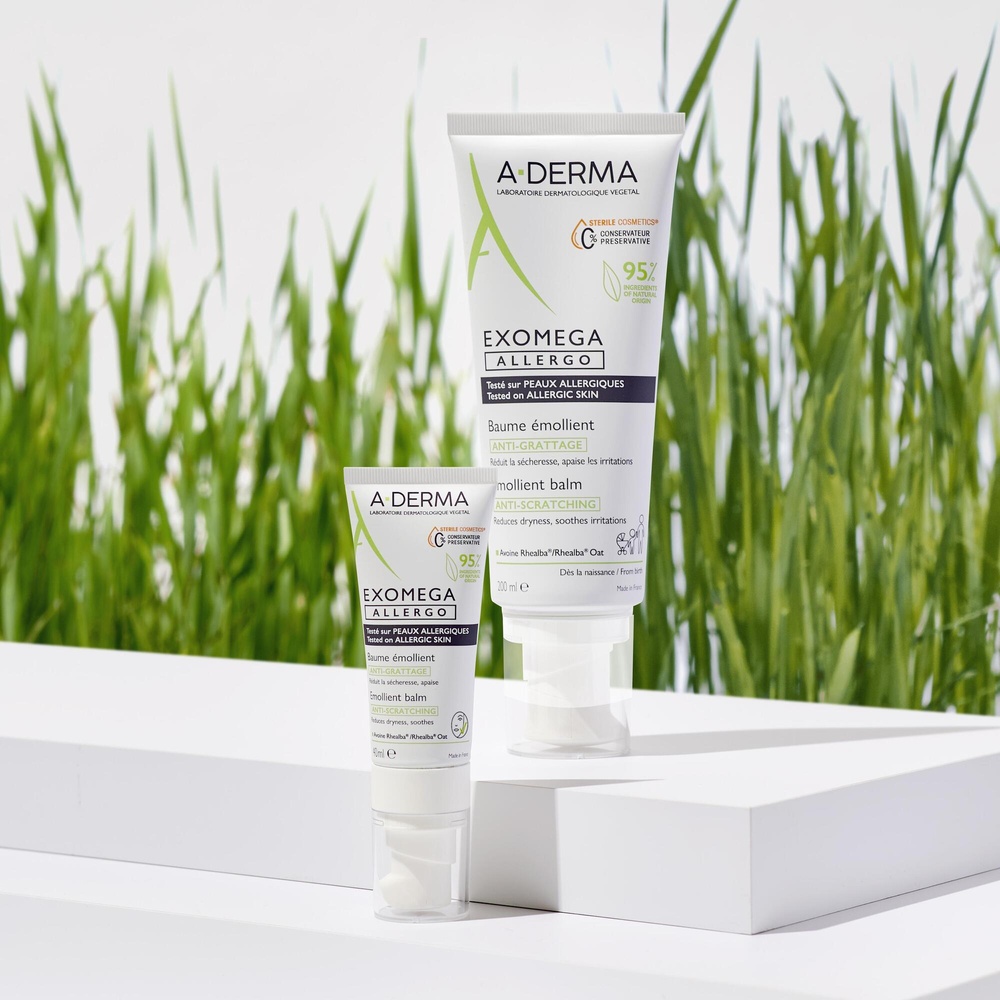 A-Derma A-DERMA — EXOMEGA ALLERGO - BAUME ÉMOLLI ENT COSMETIQUE STERILE 200 ml Baume émollient