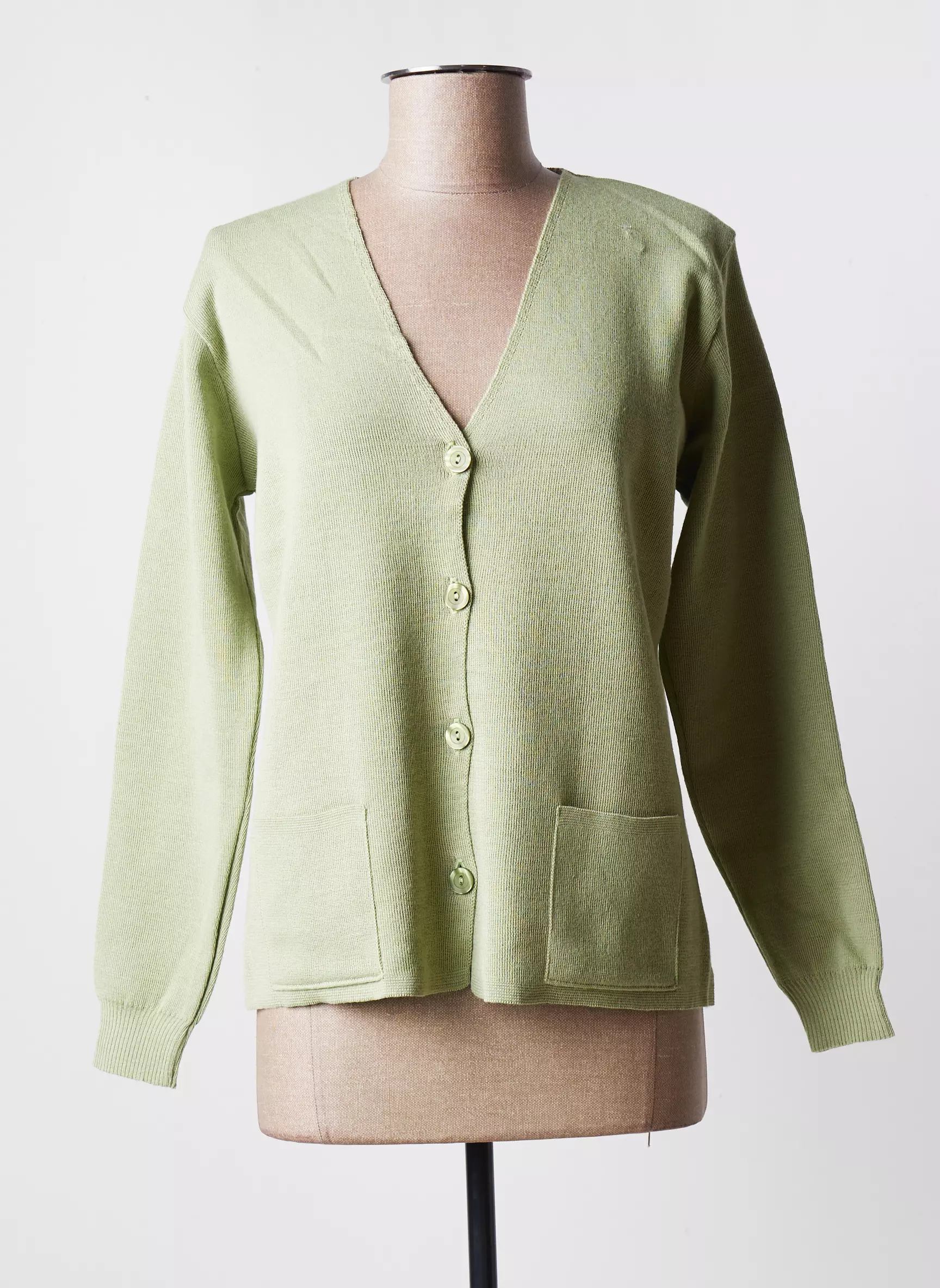 Duger Cardigans Femme couleur vert