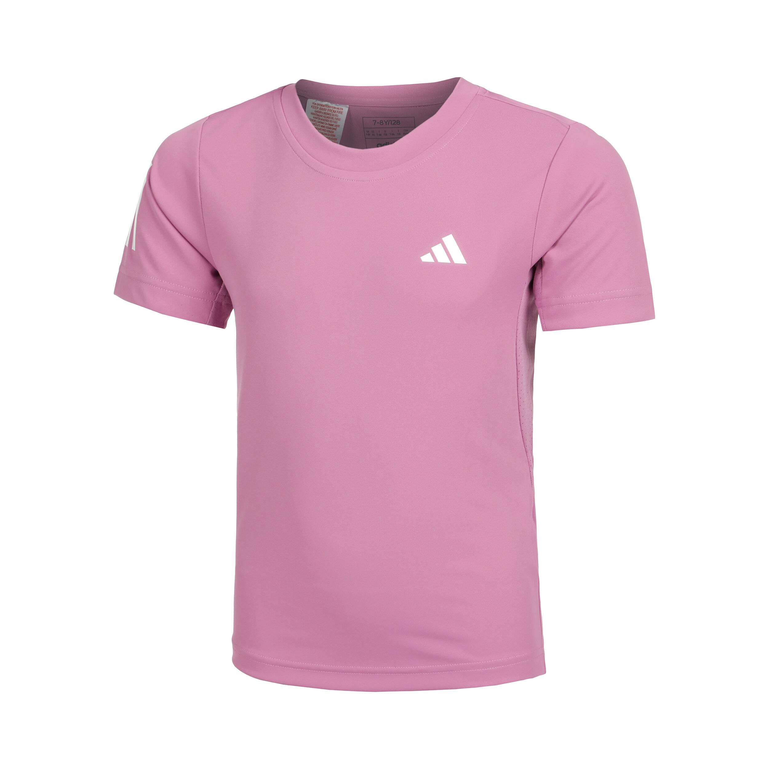 Club 3 Stripes T-Shirt Jungen - Berry