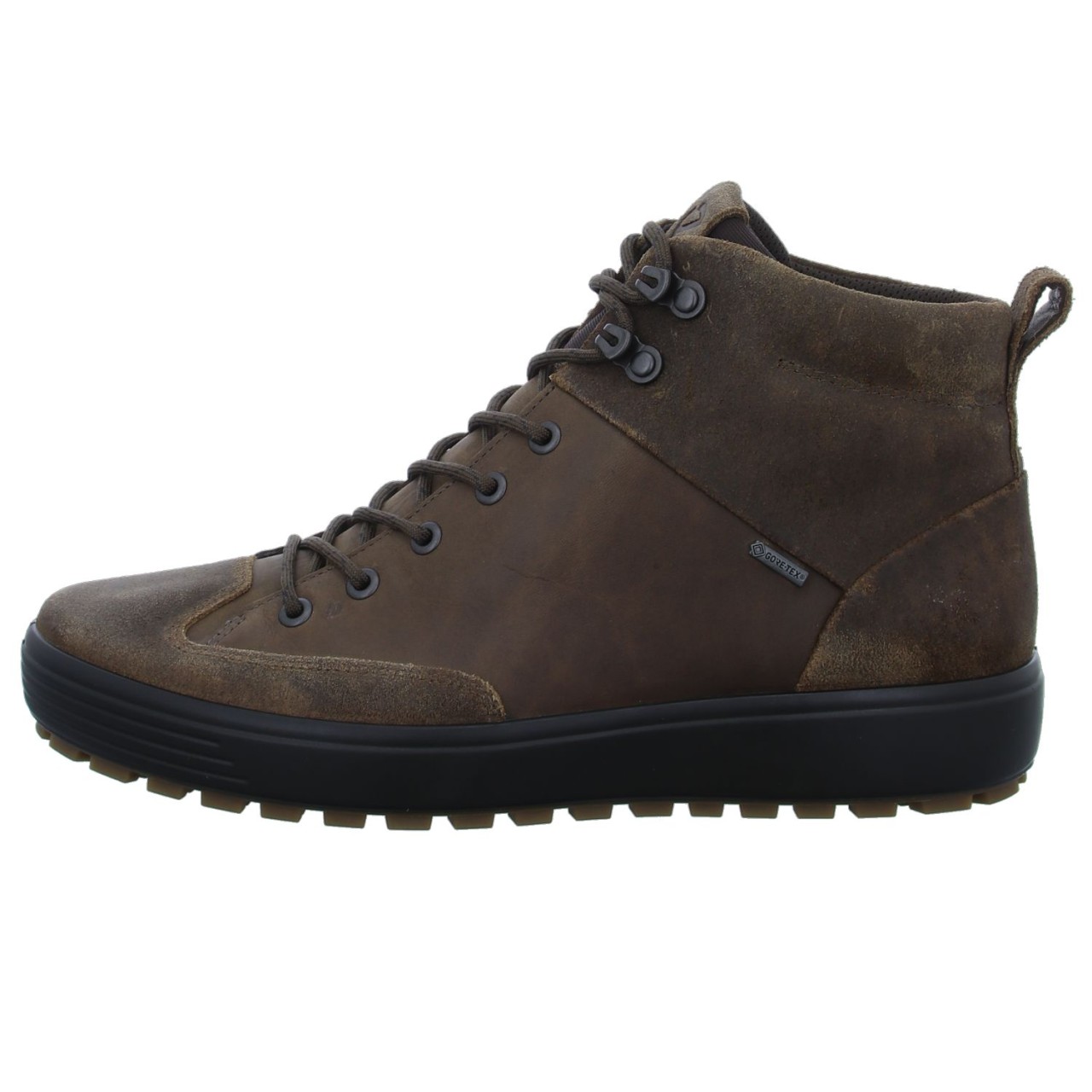 ECCO Schnür-Stiefeletten braun SOFT 7 TRED M