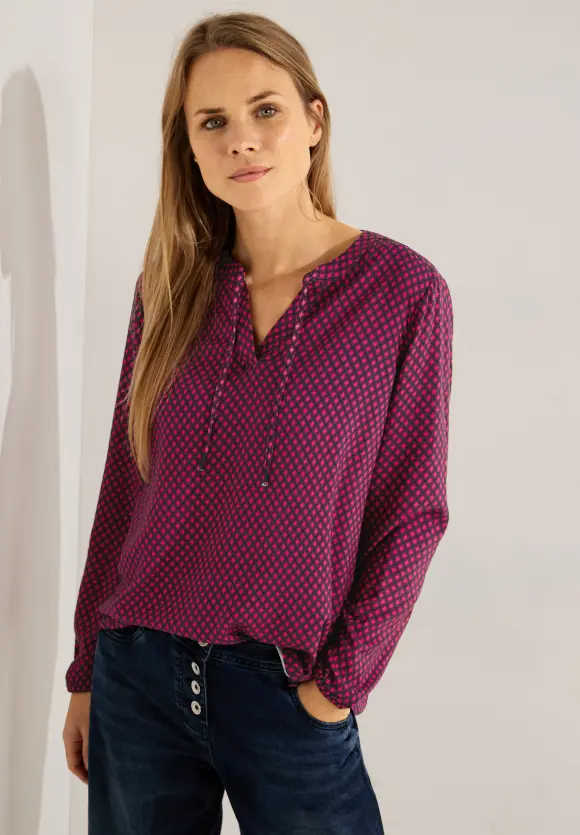 CECIL Bluse mit Minimalprint