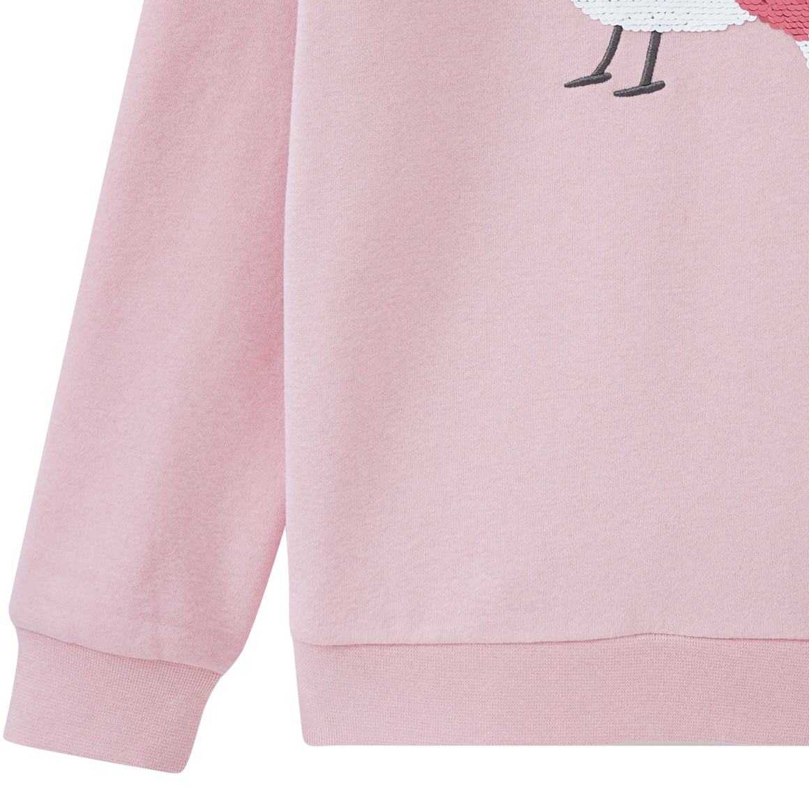 Mädchen Sweatshirt mit Wendepailletten