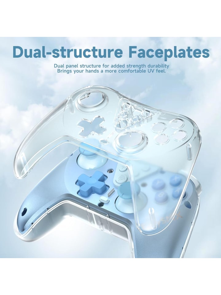 Almina Switch Pro Controller, kabelloser Switch-Controller in Blau günstig kaufen onesize