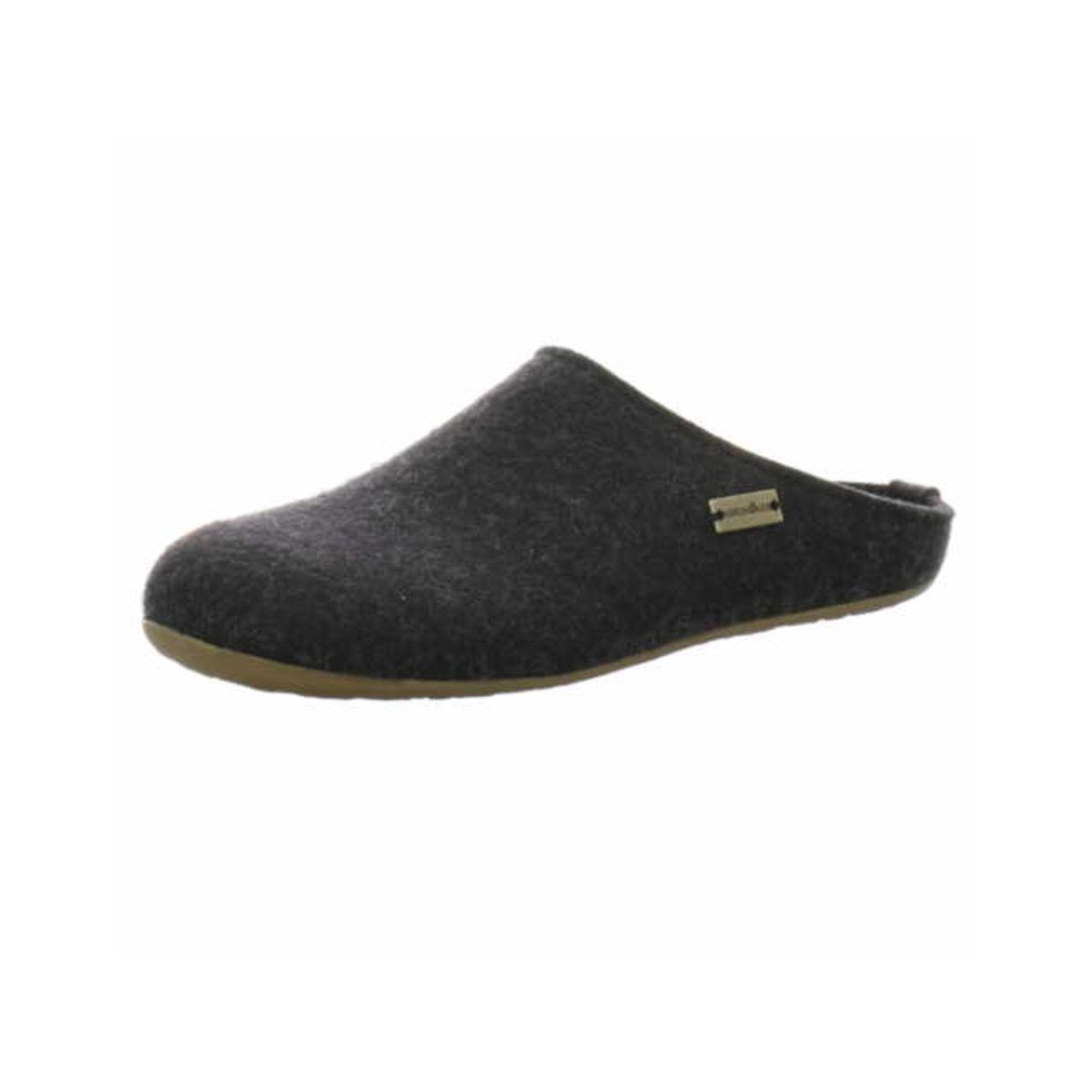 Haflinger dunkel-grau Pantolette (1-tlg)