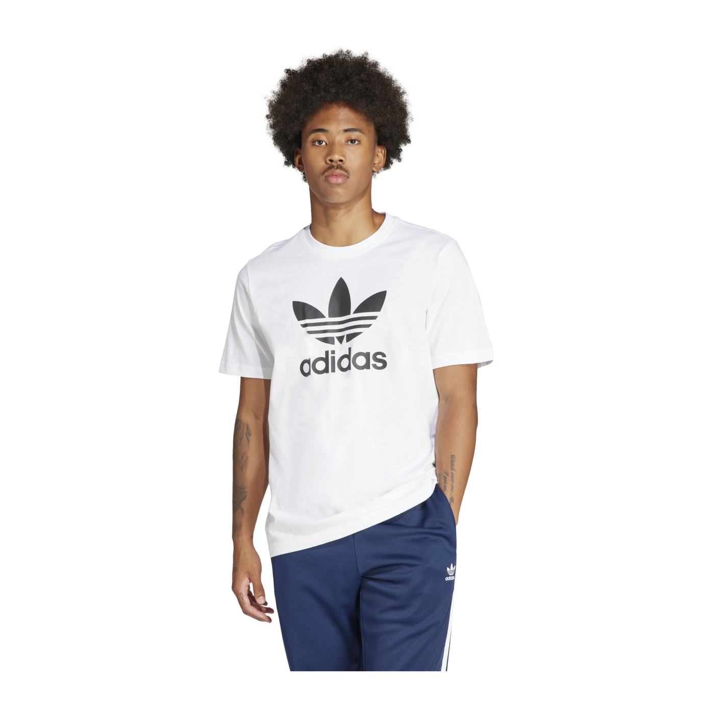 adidas Adicolor Trefoil T-Shirt Weiss