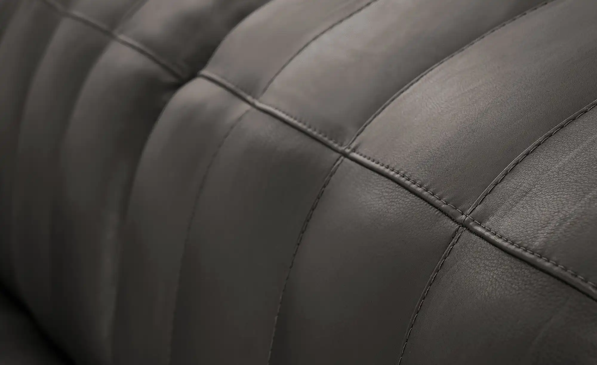 Natuzzi Editions Ledersofa mit Kopfteilverstellung Portento