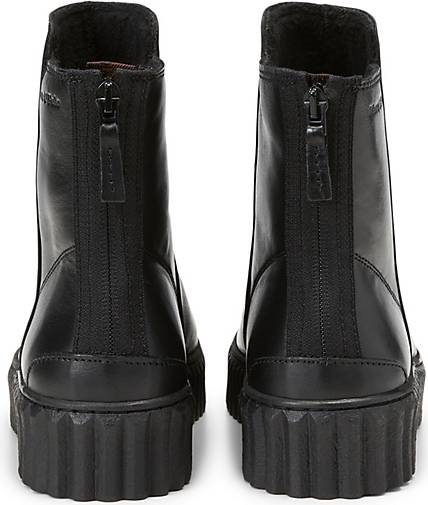 Marc O'Polo Zipper-Stiefel aus softem Kalbleder