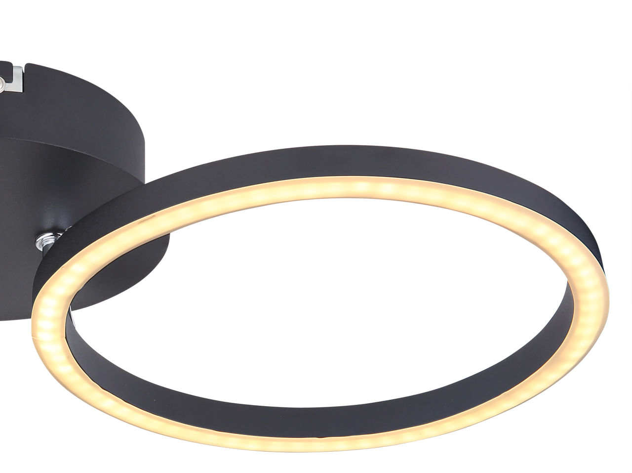 Globo Lighting - KENDY - Deckenleuchte Metall schwarz matt, LED