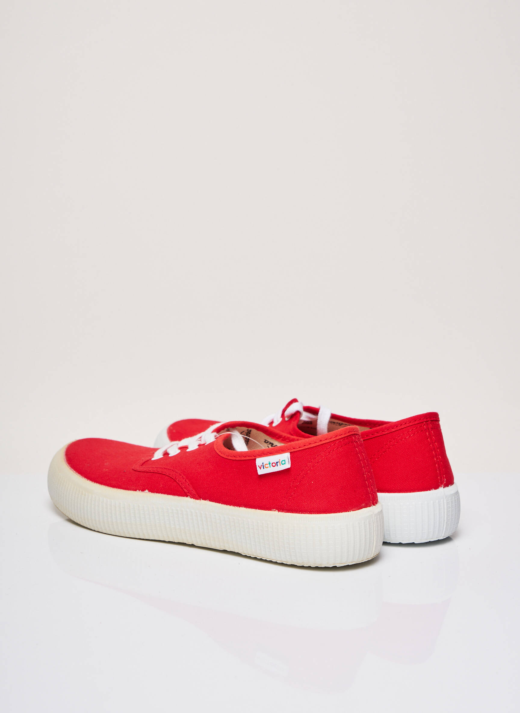 Victoria Baskets Femme couleur rouge