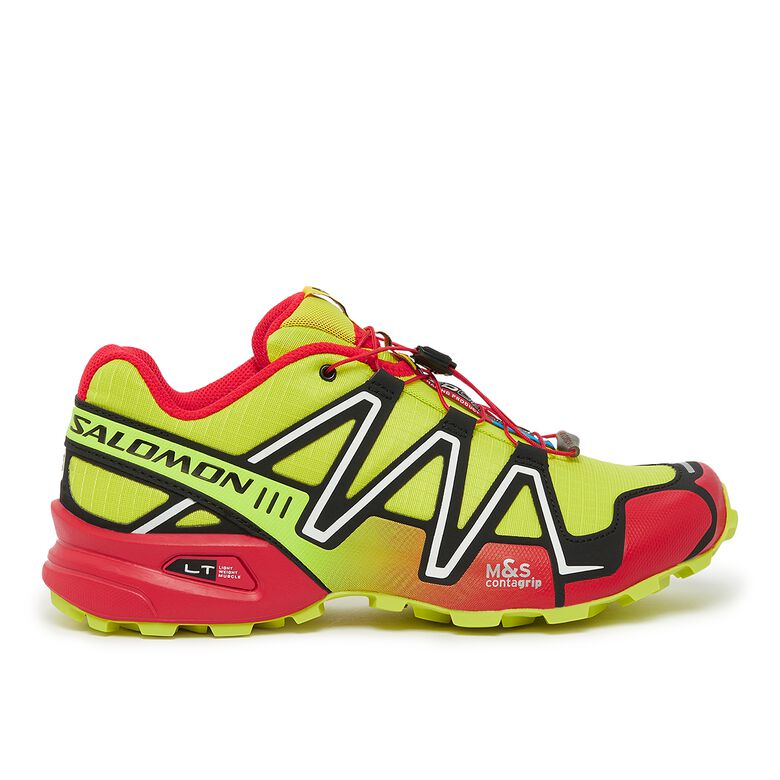 Salomon Speedcross 3 sulphur spring/high risk red/black
