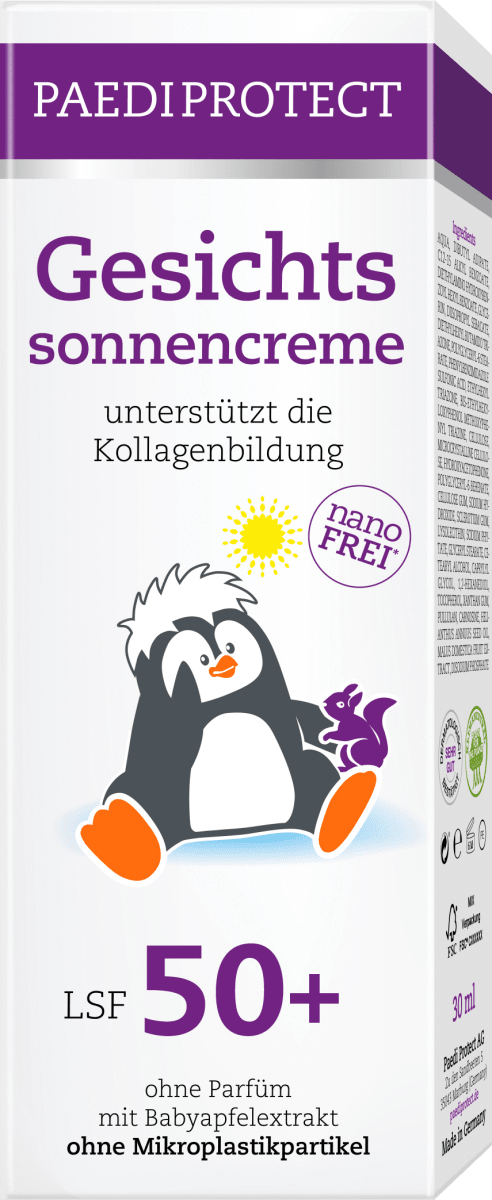 Sonnencreme Gesicht, LSF 50+, 30 ml