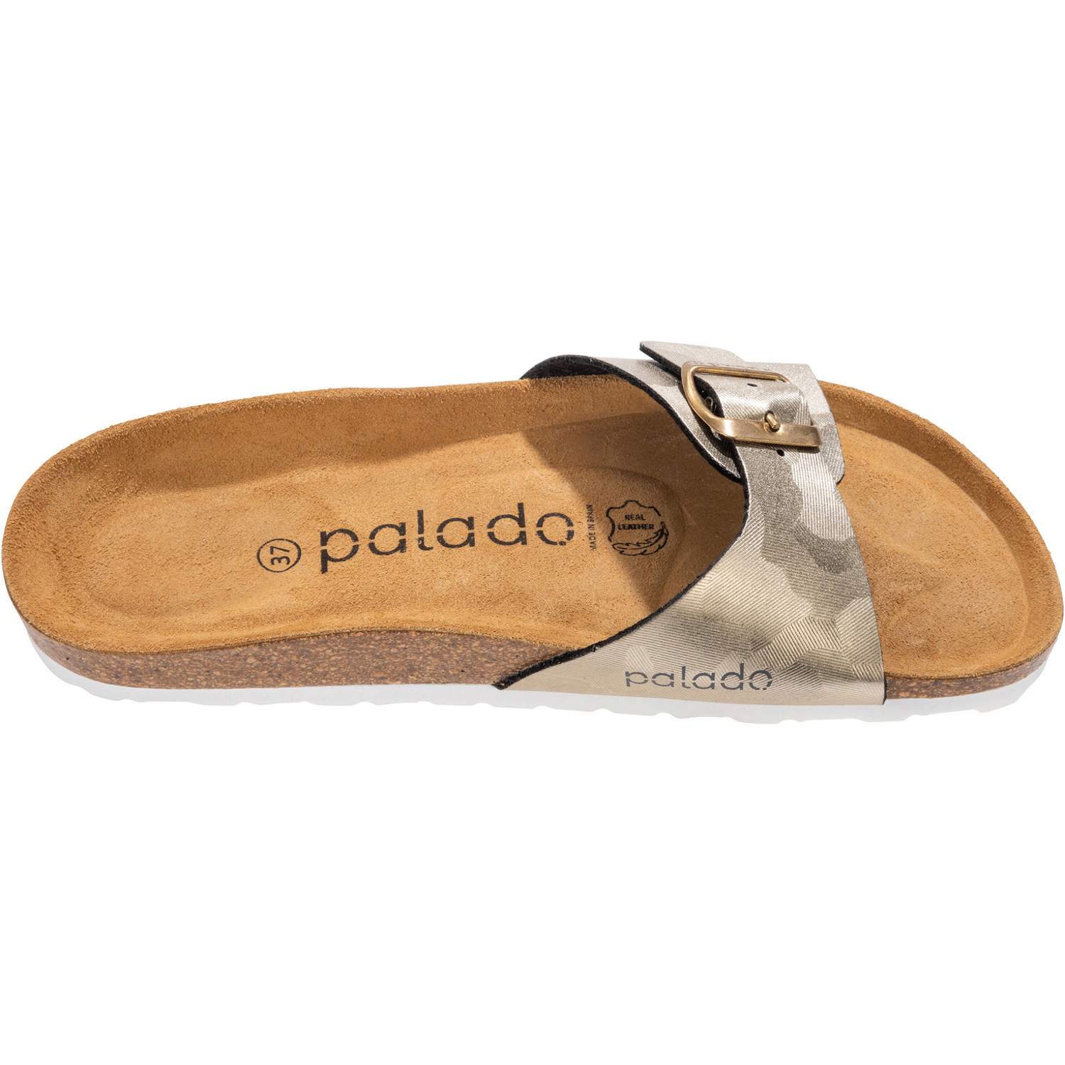 Palado Malta Metallic, Pantoletten, Damen, Metallic Caro Gold