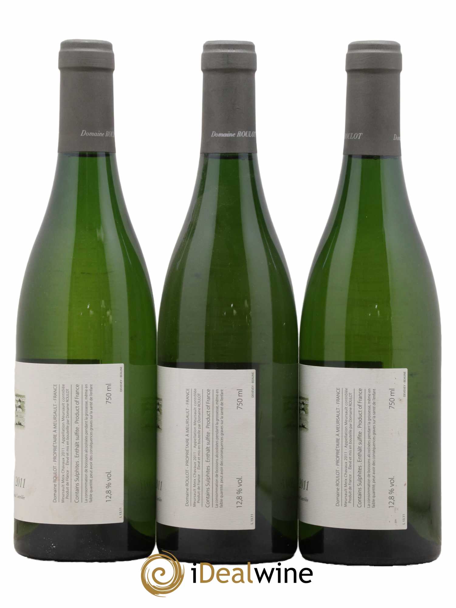 Meursault Meix Chavaux Roulot (Domaine)  2011 - Lot de 3 Bouteilles