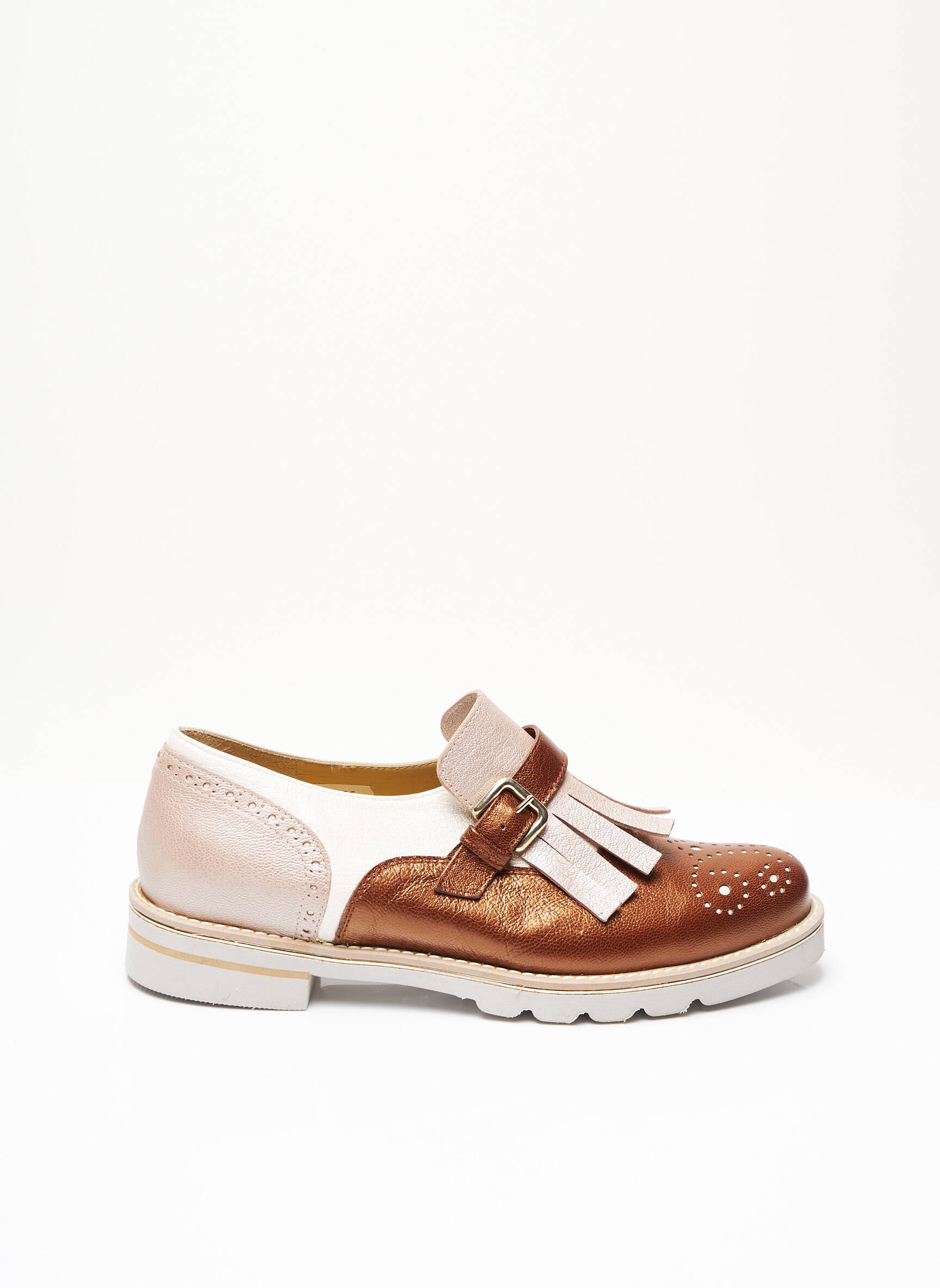 Brunate Derby Femme couleur marron