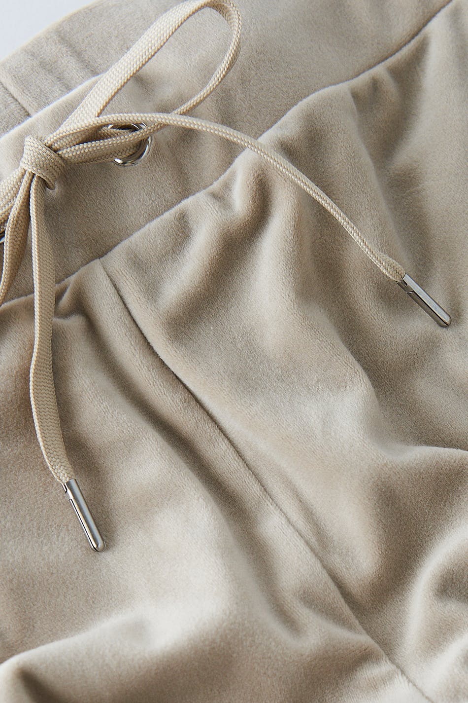 Velour trousers